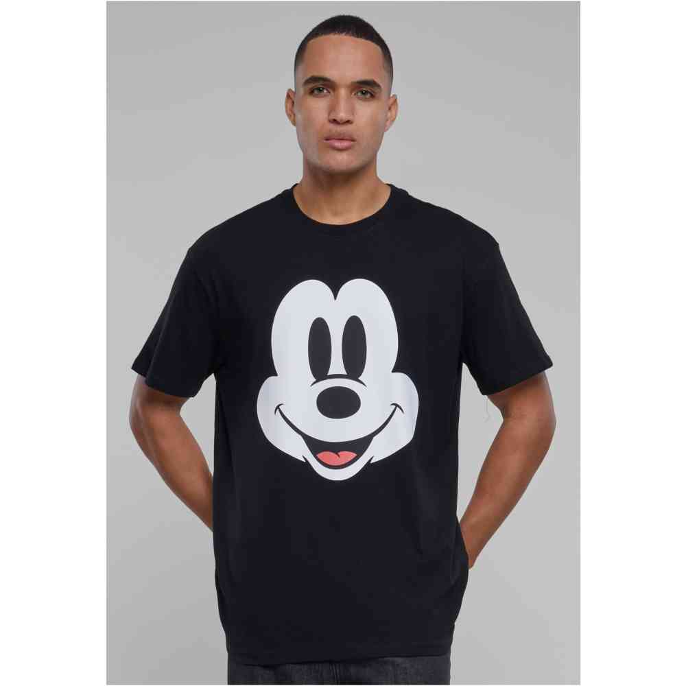 Mister Tee Upscale Mickey Mouse Disney 100 Mickey Face Oversize Mens T shirt Black